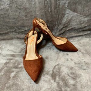 Pointy Toe Stiletto Heel Slingback Pumps